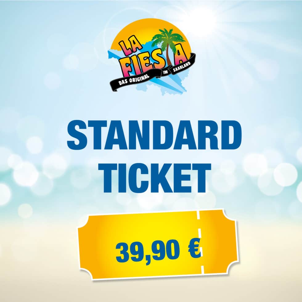 La Fiesta Standard Ticket 28.05.2023 Alm Events