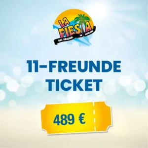 La Fiesta 11-Freunde Ticket 24.05.2026