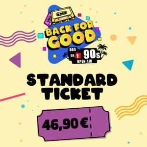 Back for Good Standard Hardticket 22.05.2026