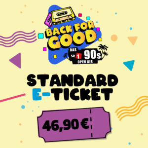 Back for Good Standard E-Ticket 22.05.2026