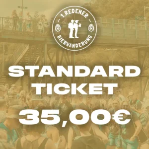 1. Redener Bierwanderung E-Ticket, Samstag 02.08.2025