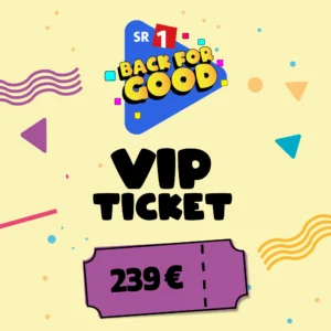 Back for Good VIP Ticket 14.05.2027